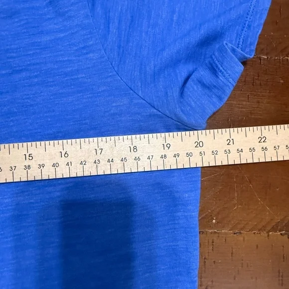 Nike Blue Dri-FIT Tee Crewneck Short Sleeve Women’s L - Picture 7 of 8